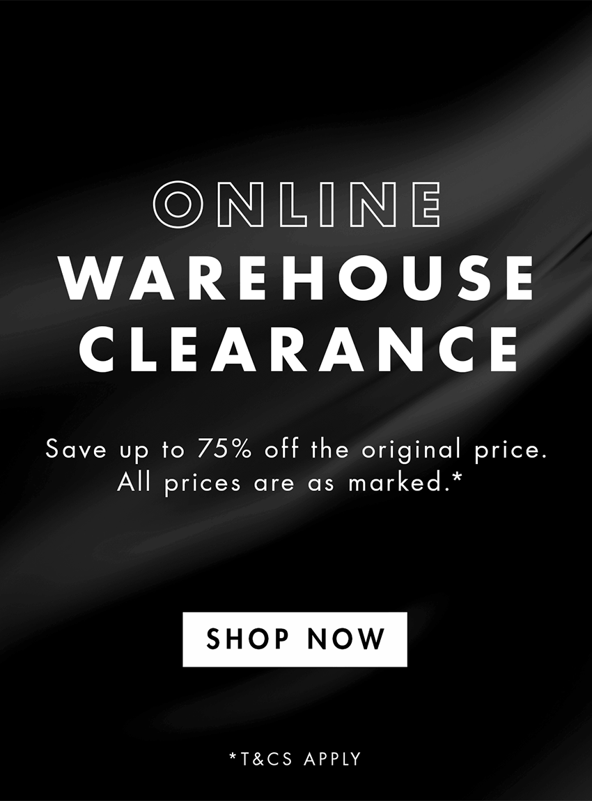 Online Warehouse Clearance. Save up to 75% off the original price. All prices are as marked.* SHOP NOW 