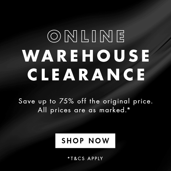 Online Warehouse Clearance. Save up to 75% off the original price. All prices are as marked.* SHOP NOW 