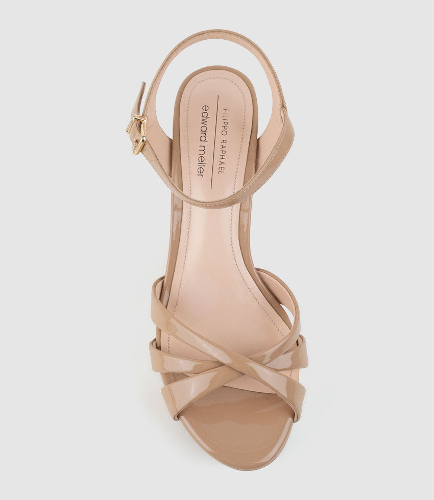 SYAN35 Tubed Knot Sandal in Offwhite - Edward Meller