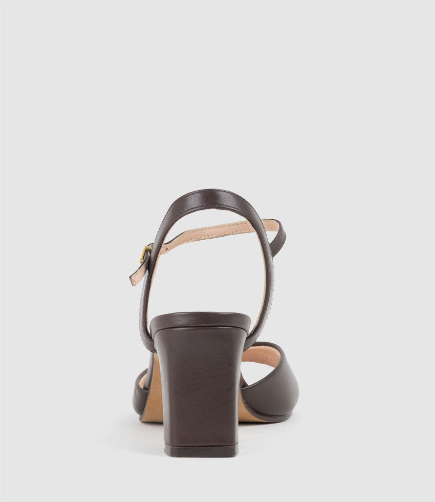 SETRA65 Sandal with Horsebit in Brown Calf - Edward Meller