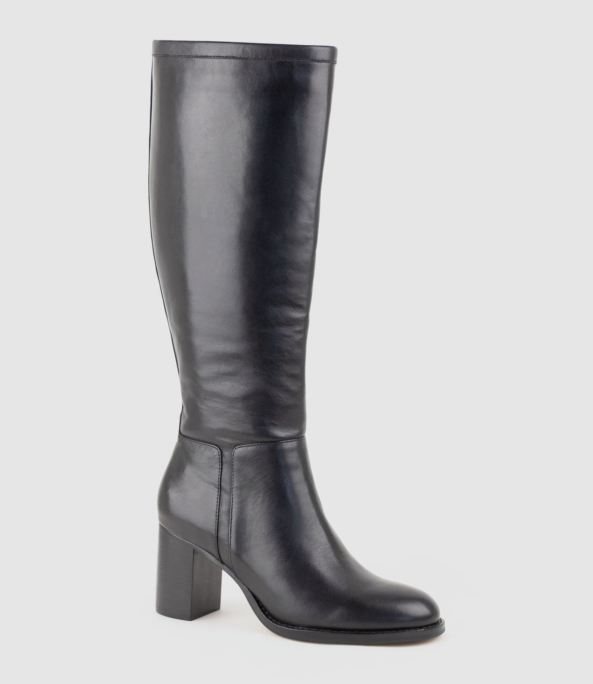 VERONICA70 Wide Fit Knee High Boot in Black