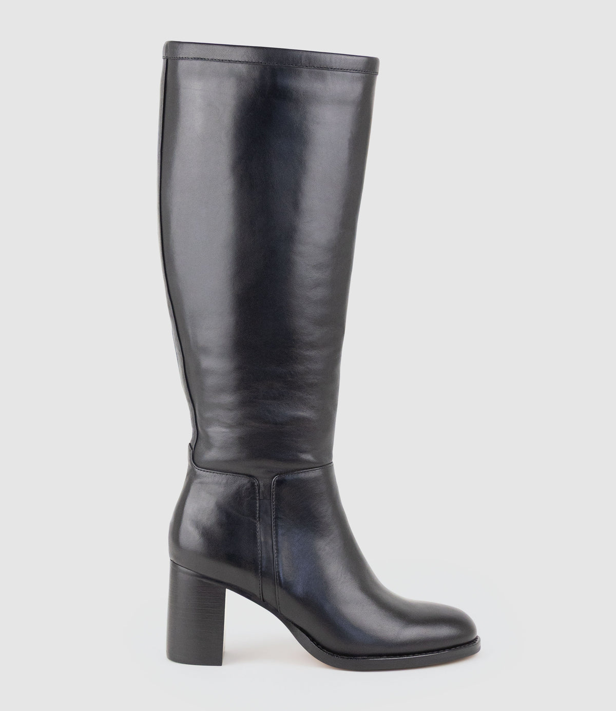 VERONICA70 Wide Fit Knee High Boot in Black