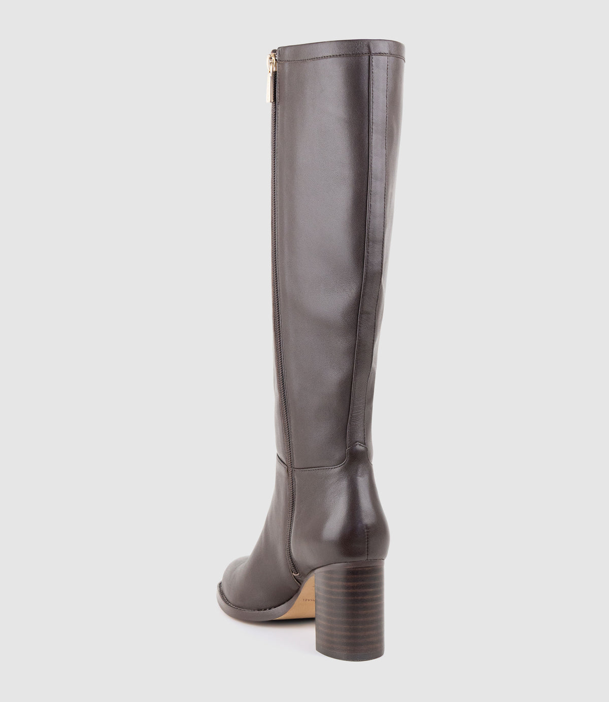 VERONICA70 Wide Fit Knee High Boot in Chocolate