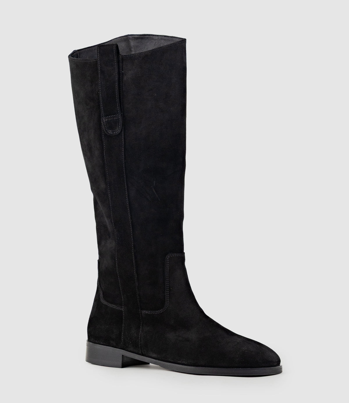 VORMIR Knee High Boot in Black Suede - Edward Meller