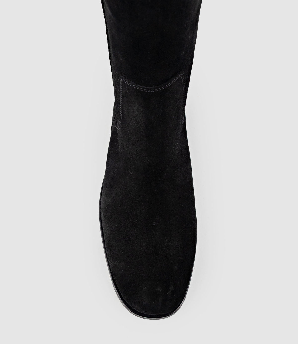 VORMIR Knee High Boot in Black Suede - Edward Meller
