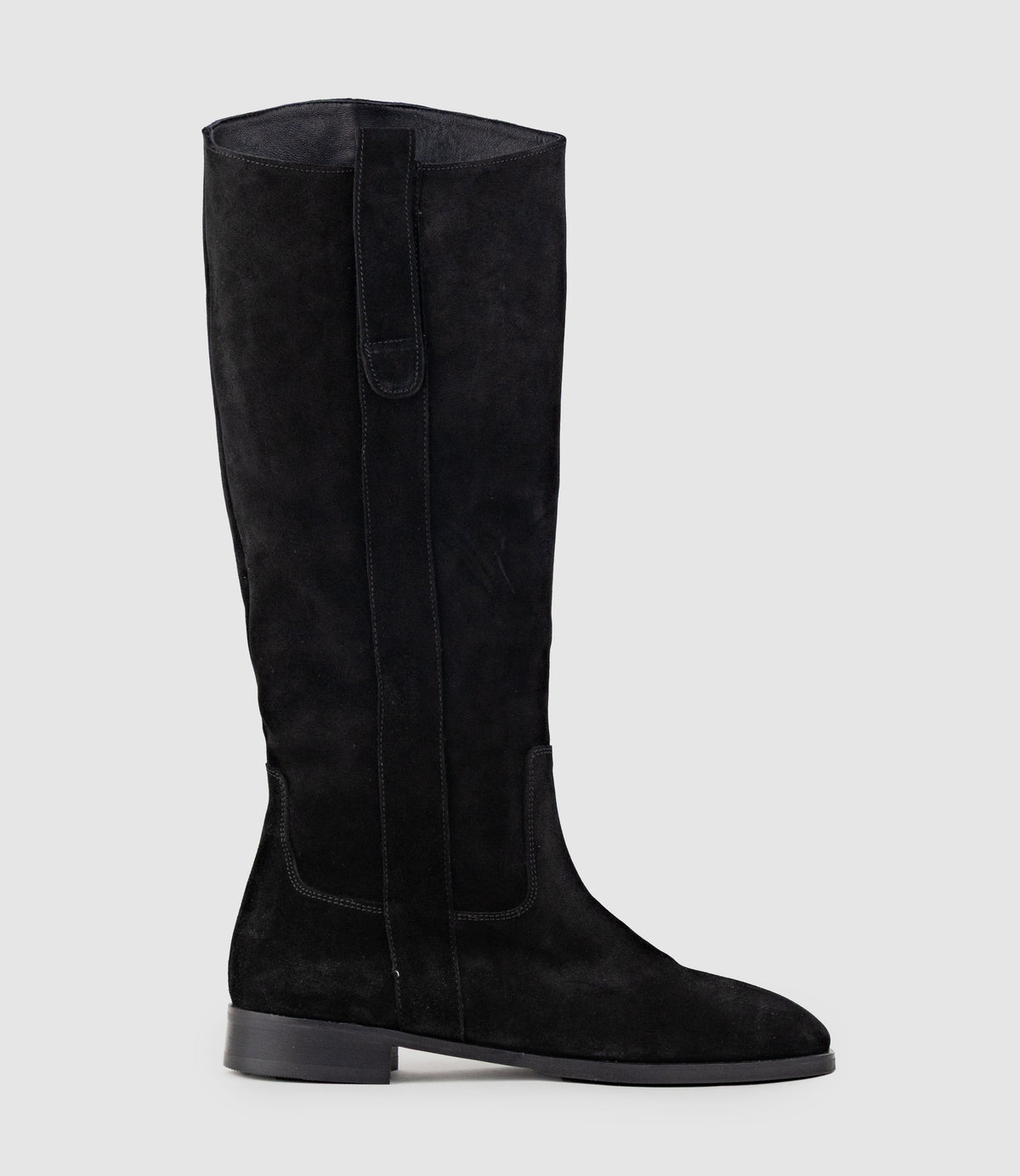 VORMIR Knee High Boot in Black Suede - Edward Meller
