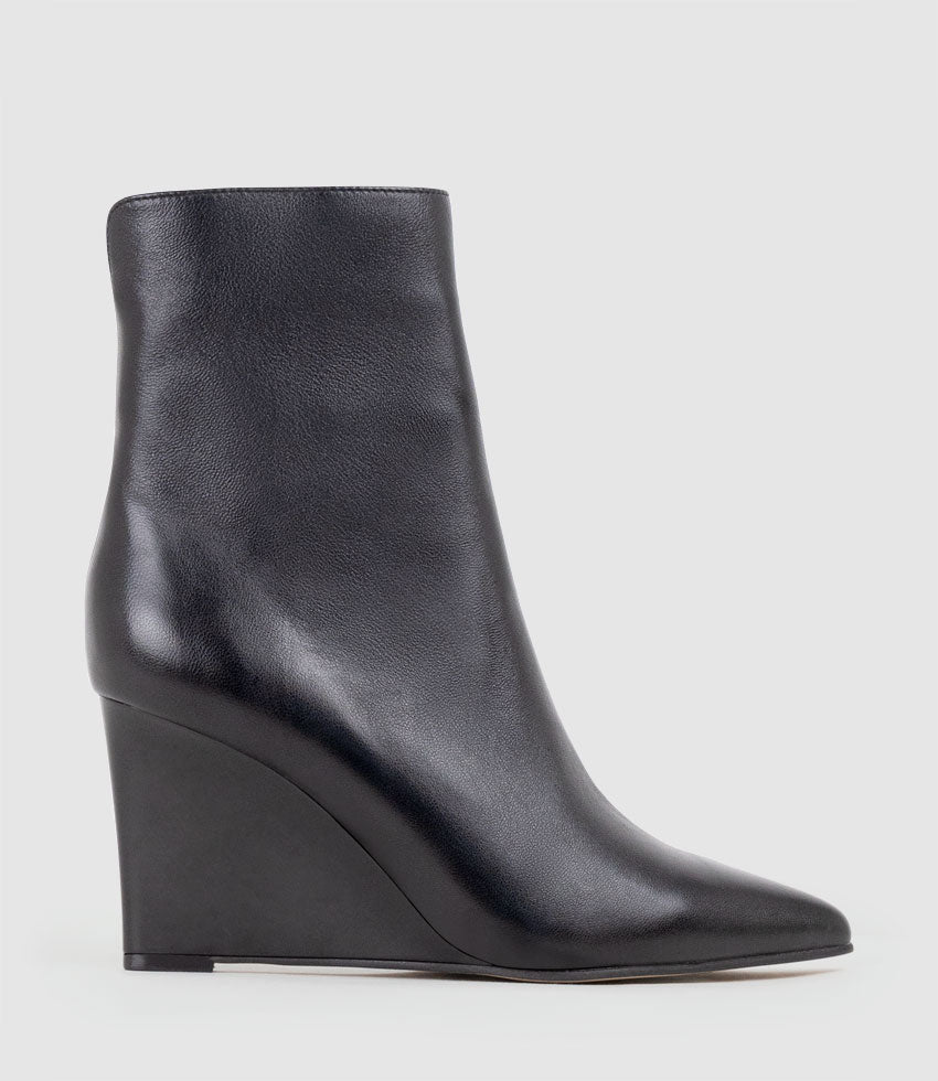 ZALORA85 Ankle Boot on Wedge in Black - Edward Meller