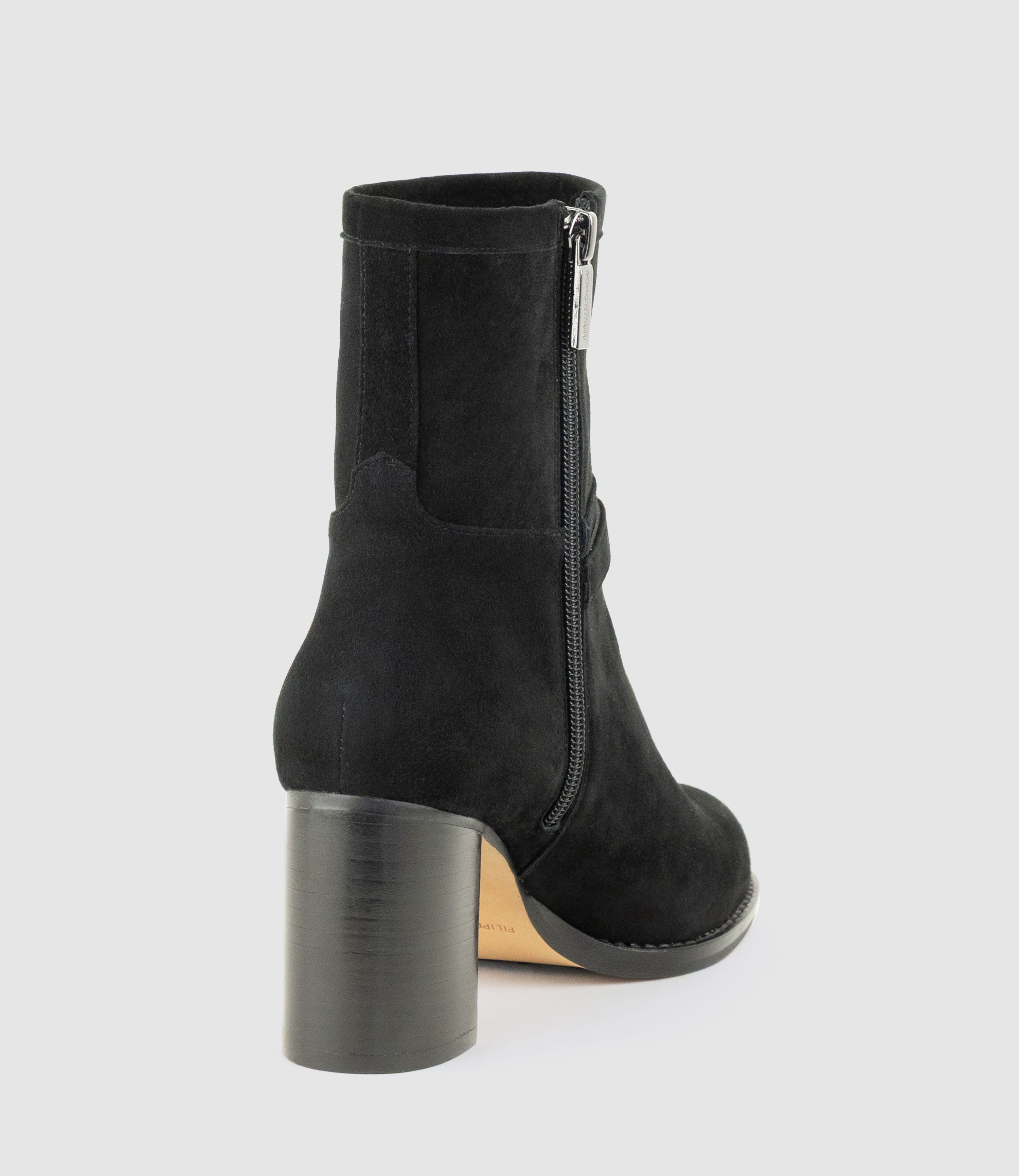 ZIERA70 Ankle Boot in Black Suede - Edward Meller