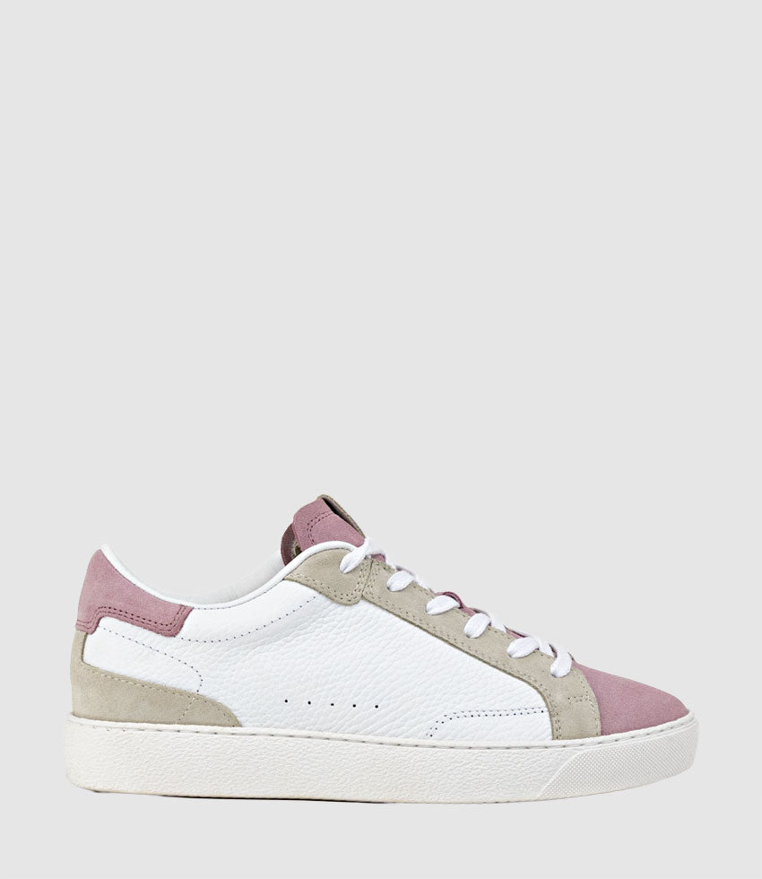 JOSETTE Sneaker with Accents in Pink Combo - Edward Meller
